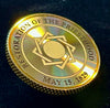 Line of Authority AND engraved reverse for only $9 more! (Emblem design)