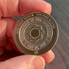 Line of Authority AND engraved reverse for only $20 more! (Emblem or American Eagle). 1oz .999 fine silver
