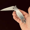 Combo Vial-Knife w/ Priesthood line of authority and Baroque Scrollwork throughout