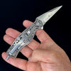 Combo Vial-Knife w/ Priesthood line of authority and Baroque Scrollwork throughout