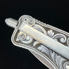Combo Vial-Knife w/ Priesthood line of authority and Baroque Scrollwork throughout