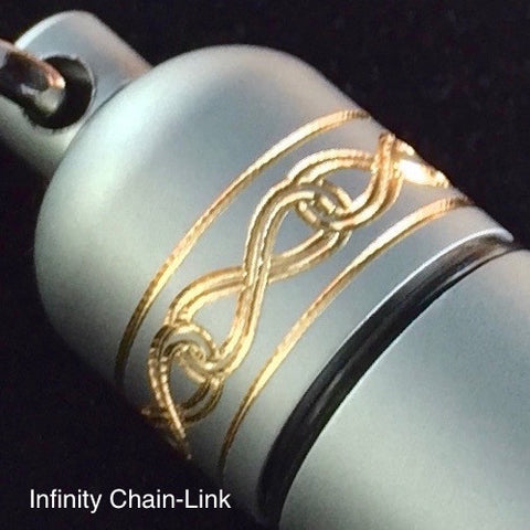 (For Satin-silver vials ONLY) Optional Engraved Lid Designs