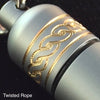 (For Satin-silver vials ONLY) Optional Engraved Lid Designs