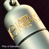 (For Satin-silver vials ONLY) Optional Engraved Lid Designs