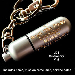 Missionary LDS Oil vial